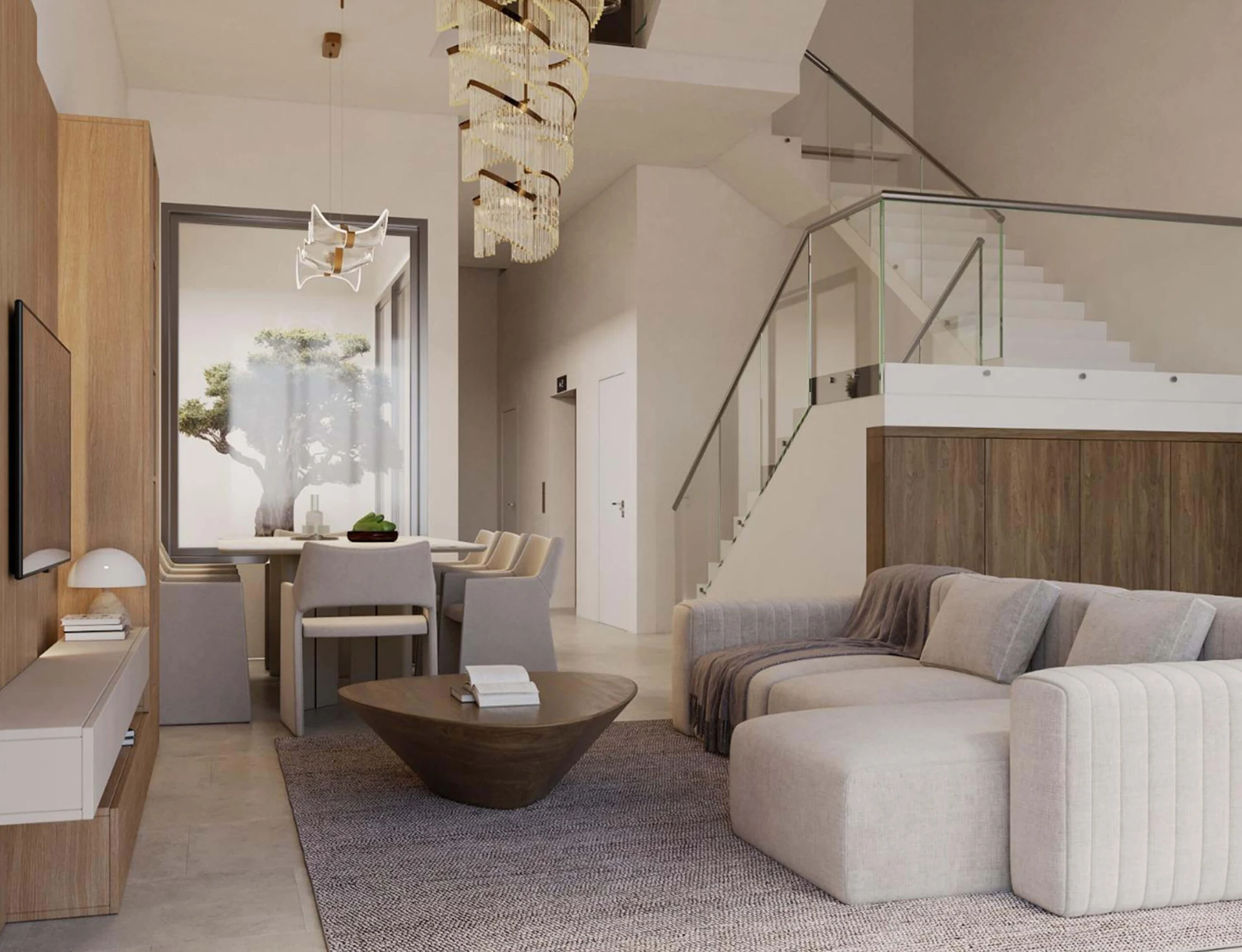 Zen living room · developer’s artist’s impression